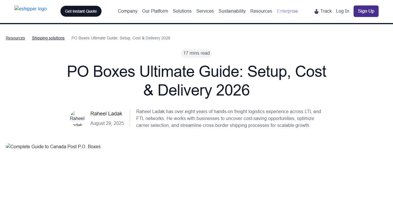 PO Boxes Ultimate Guide: Setup, Cost & Delivery in 2026